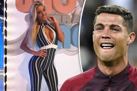 Sexy Argentinian Weather Girl Snubs Cristiano Ronaldo He Is A Front Daily Star