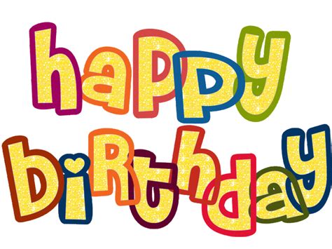 Page 14 Happy Birthday Animated Glitter  Images