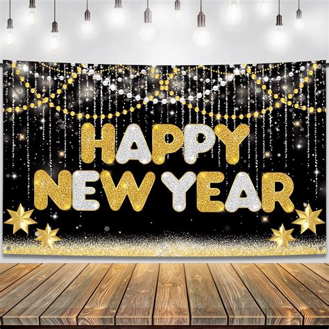Buy Katchon Xtralarge Happy New Year Banner 72x44 Inch Happy New