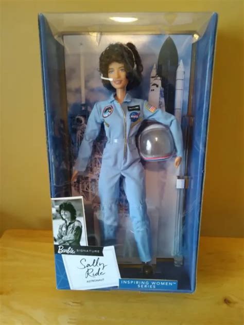 Barbie Sally Ride Inspiring Women Doll Astronaut Space Nasa Fxd