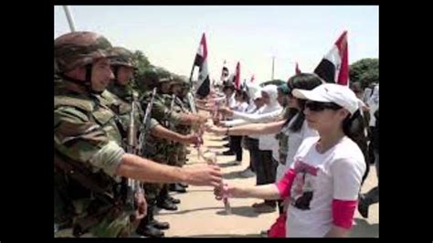 Syrian Arab Army Homeland Honor Sincerity Youtube