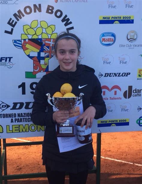 Emma Belluomini (TC Lucca) vince il prestigioso Lemon Bowl under 14 - NoiTV