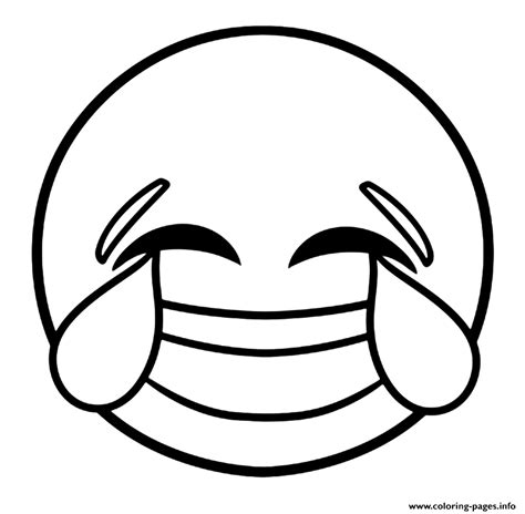 Gambar Smile Emoji Coloring Pages Emoticon List Emojis Di Rebanas