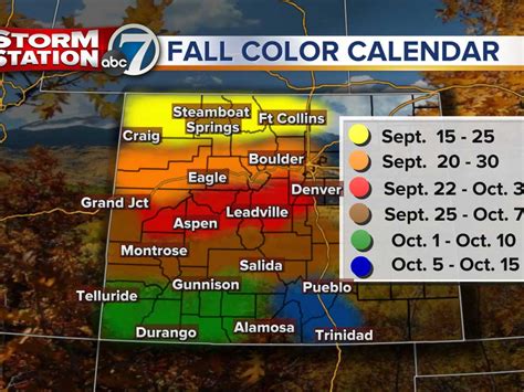 Where To Go And When For Fall Colors In Colorado Denver7