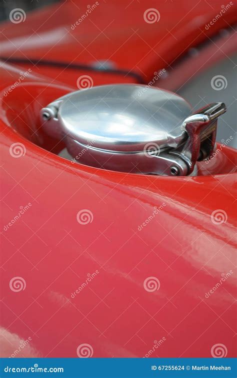 Steel Race Car Fuel Filler Cap Stock Photo Image Of Tank Race 67255624