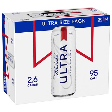 Michelob Ultra Beer 12 Oz Slim Cans Shop Beer At H E B
