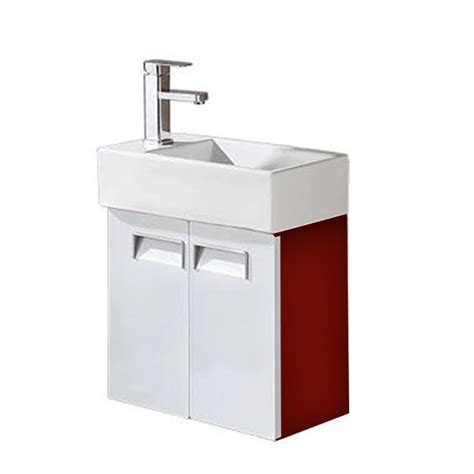 There are seemingly endless choices available for bathroom sinks and vanity cabinets. Shop Romania Contemporary Wall Mount Bathroom Vanity ...