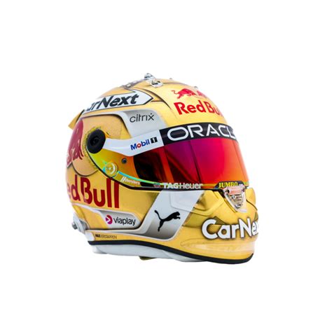 Max Verstappen Season 2022 F1 Red Bull 12 Helmet New World Champion