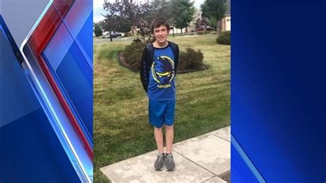 Update Missing 13 Year Old Boy Found