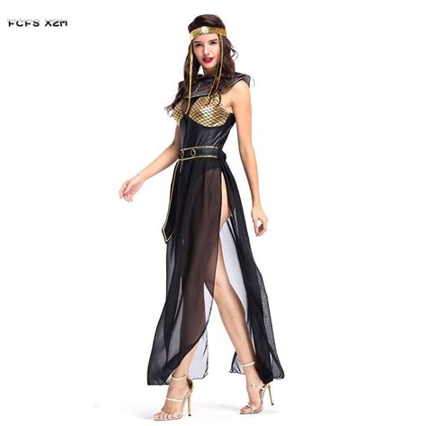 Sexy Woman Egyptian Goddess Queen Costume Female Halloween Cleopatra