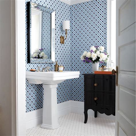 Bathroom wallpaper: 4 looks we love | Canadian Living | Small bathroom
