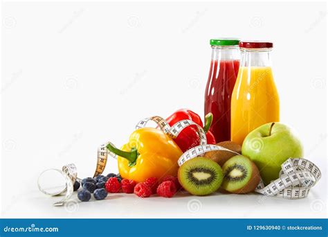 Weight Loss And Healthy Diet Concept Stock Photo Image Of Background
