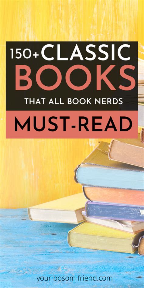 150 Must Read Classic Books For Adults Artofit