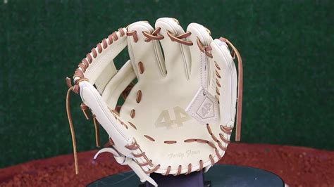 44 Pro Custom Baseball Glove Signature Series Blonde Tan I Web Gill Lacing Youtube