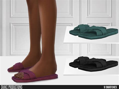The Sims Resource 717 Leather Slippers
