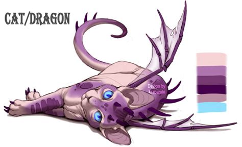 Sphynx Cat Dragon Design Adopt Auction Closed By Kerotzuki Fur