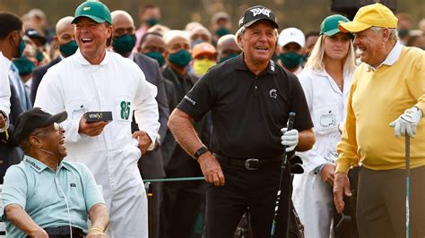 Gary Players Son Uses Masters Honorary Tee Shots To Promote Golf Ball