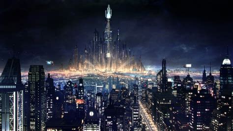 10 Most Popular Future City Wallpaper Night Full Hd 1920×1080 For Pc Background 2020