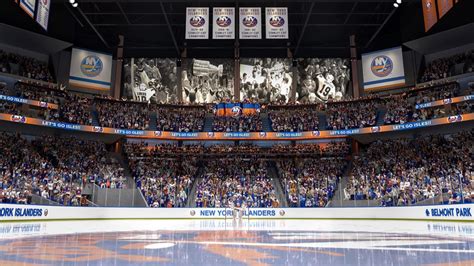 The new york islanders officially announced their plans to build a new arena at belmont park after winning an rfp bid from the state of new york. Islanders release new Belmont Park Arena renderings ...