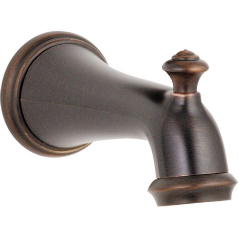 Delta Victorian Pull Up Diverter Tub Spout In Venetian Bronze Rp Rb