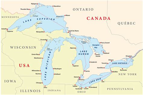 Fun Facts About The Great Lakes — Capn Jims Gallery