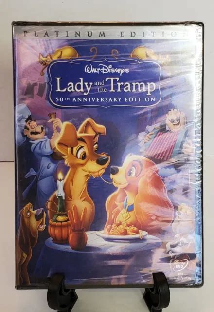 LADY AND THE Tramp DVD 2 Disc Set Platinum Edition 2006 50th