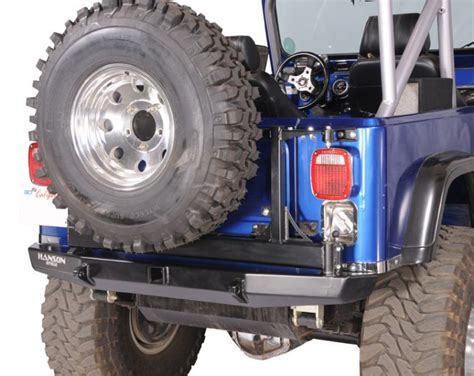 Hanson Offroad 60 Basic Rear Bumper With Tire Carrier Jeep Jeep Cj