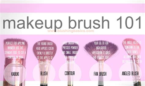 Makeup Brushes And Their Uses Blushingbasics Beauty Nails Diy Beauty