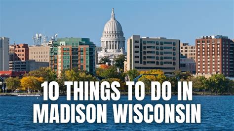 10 Things To Do In Madison Wisconsin Travel Itinerary Youtube