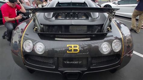 Buy it now +$3.94 shipping. MANSORY Bugatti Veyron GOLD & CARBON FIBER - YouTube