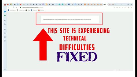 This Site Is Experiencing Technical Difficulties Wordpress Error Fixed