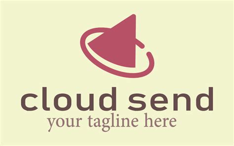Cloud Send Logo Template For All Logo Templatemonster
