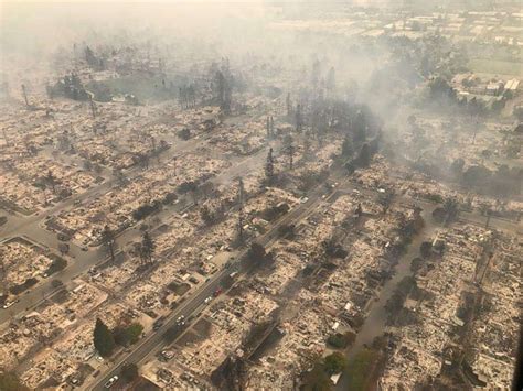 Before And After Photos Of Neighborhood Destroyed By Wildfire In Santa