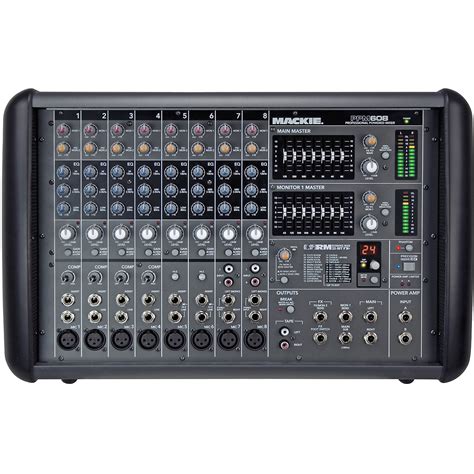 Mackie Ppm608 8 Channel 1000w Powered Mixer Musicians Friend