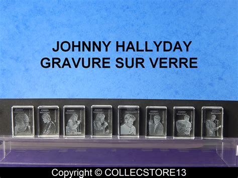 Serie Complete De Feves Johnny Hallyday Tout En Gravure Feves En