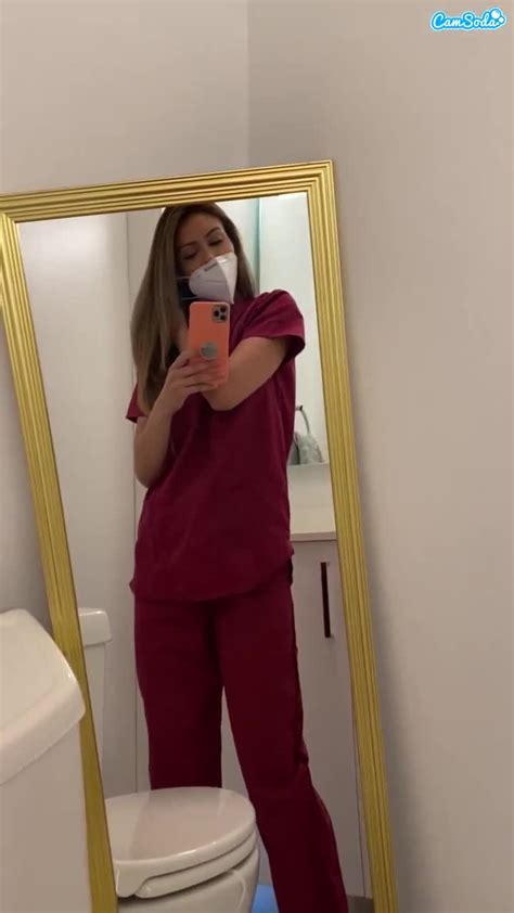 Camsoda Hot Nurse Katana Kombat Rubs Her Pussy In Scrubs PornoXO