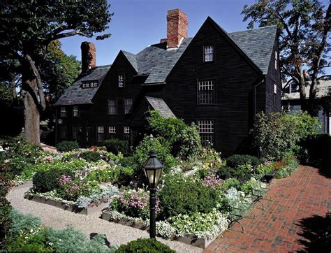 Visiting Historic Salem Massachusetts House Of Seven Gables Black
