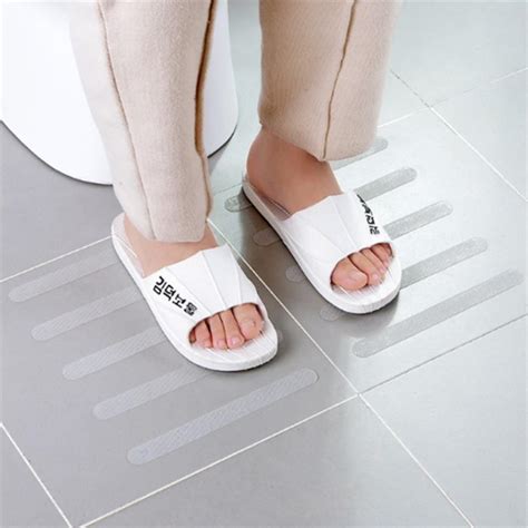 Non Slip Shower Strips Anti Slip Bath Grip Stickers Flooring Safety Tape Uygun Fiyatlı Satın
