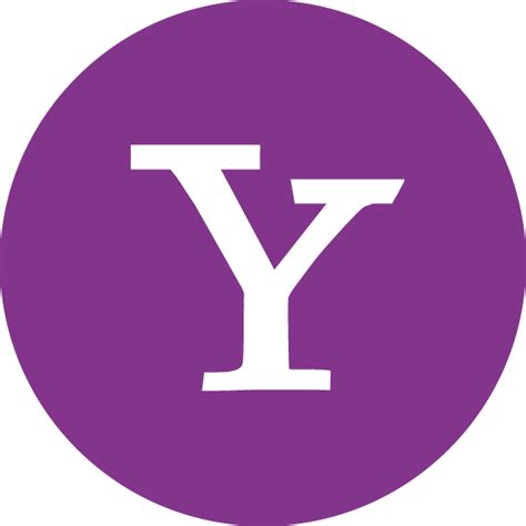 Yahoo has refreshed its logo for the first time since shortly after the internet company's founding 18 years ago. Yahoo Icon | | Vector Images Icon Sign And Symbols