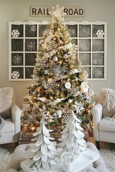 33 Rustic Christmas Trees Ideas For Country Decorations On Christmas