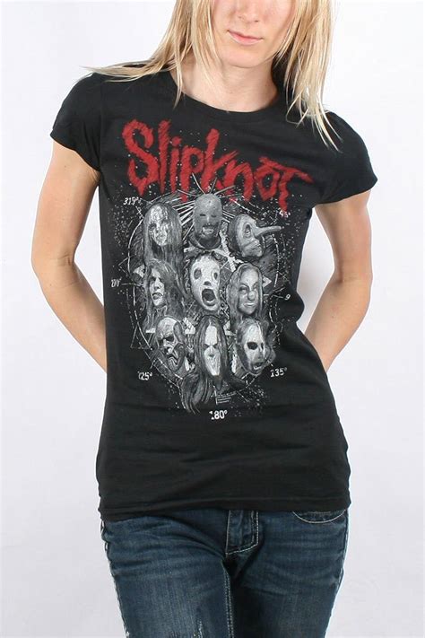 Slipknot Womens Sketch T Shirt In Black X Large Black Uk