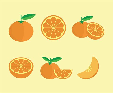 Tangerine Fruits Vector Vector Art And Graphics