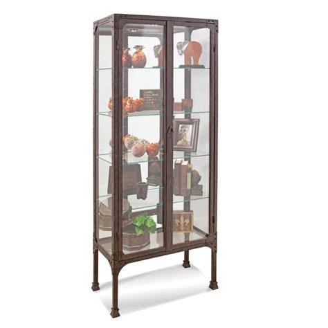 To give spectators a clear view of one's collection, these display cabinets often. Whittlesey Lighted Curio Cabinet | Curio cabinet, Cabinet ...