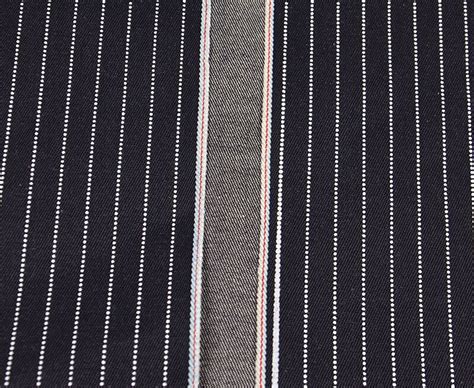 92 Oz Striped Denim Fabric By The Yard Wabash Selvedge Denim Jean