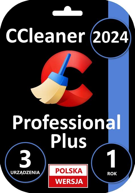 Ccleaner Professional Plus Pl 3 Pc 1 Rok Sklep Opinie Cena W