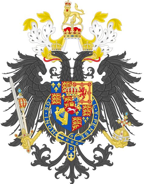 Coat Of Arms Of Holy Roman Emperor King Of The British Isles