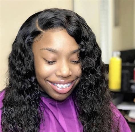 Water Wave Closure Sew Ins Curly Hair Styles Hair Styles Cute Hairstyles