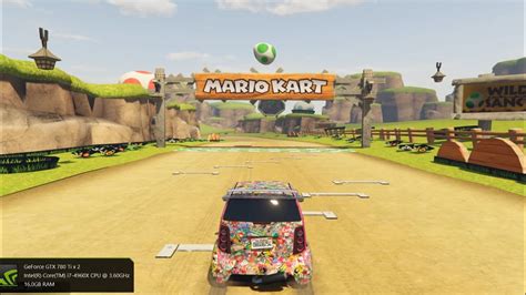 I noticed in one day that the game started to fly out often and the game could not be copied. GTA 5 PC Mods - Mario Kart 8 - N64 Yoshi Valley - YouTube