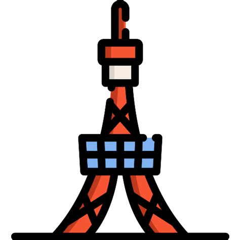 Tokyo Tower Japan Vector Svg Icon Png Repo Free Png Icons