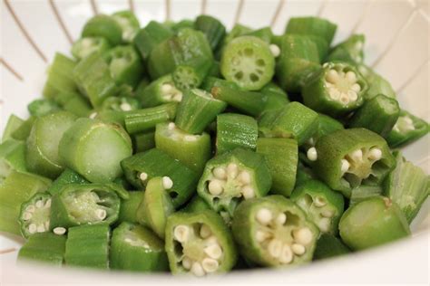 Lastly dip back into the coating and set aside okra on baking sheet. Southern Fried Okra Recipe | I Heart Recipes